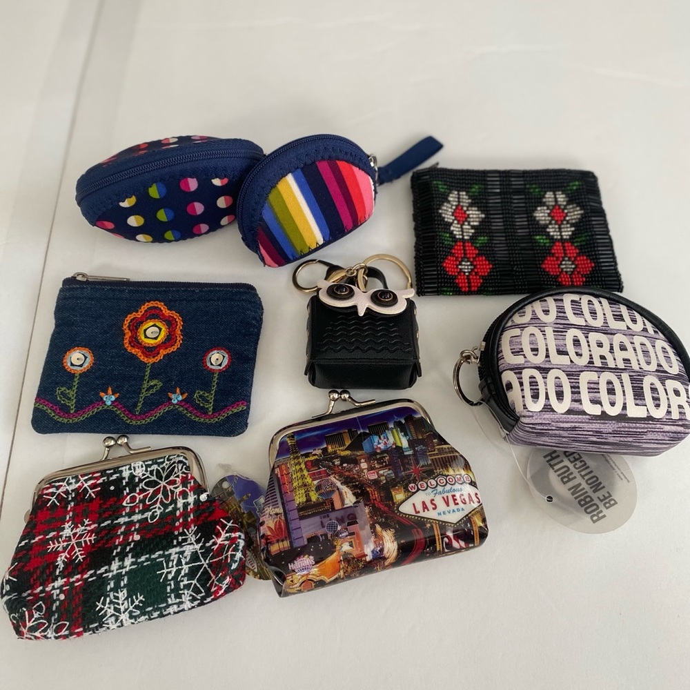 Bundle of 8 coin Purses 👛 Set
